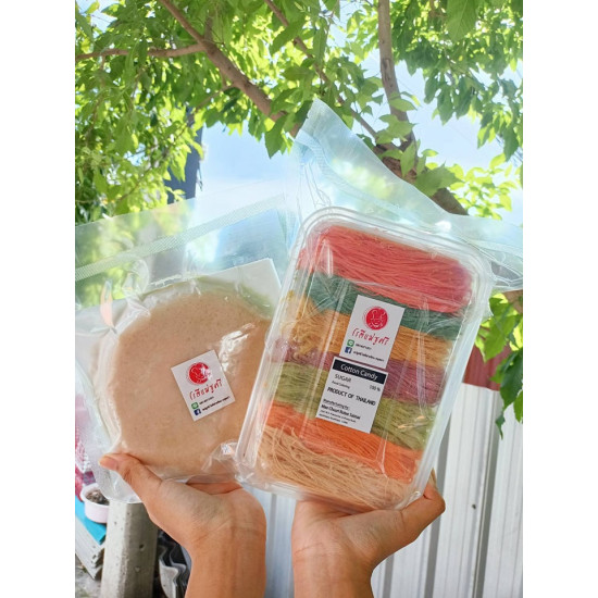 THAI COTTON CANDY CREPES (MAE CHUSRI BRAND)