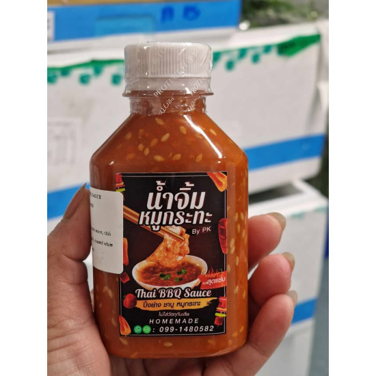 Thai SSQ SAUCE (PK BRAND) น้ำจิ้มหมูกระทะ รสสุดแซบ ตราพีเค